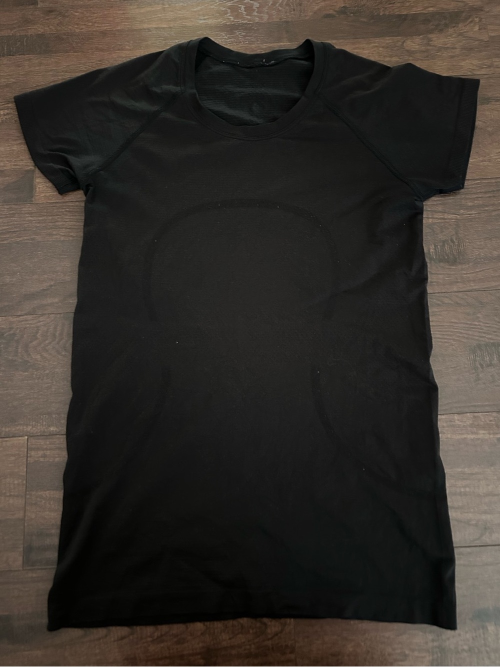 lululemon athletica Black Short Sleeve Athletic Tee